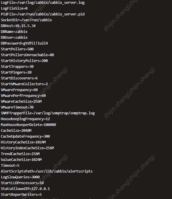 zabbix-serverconfig